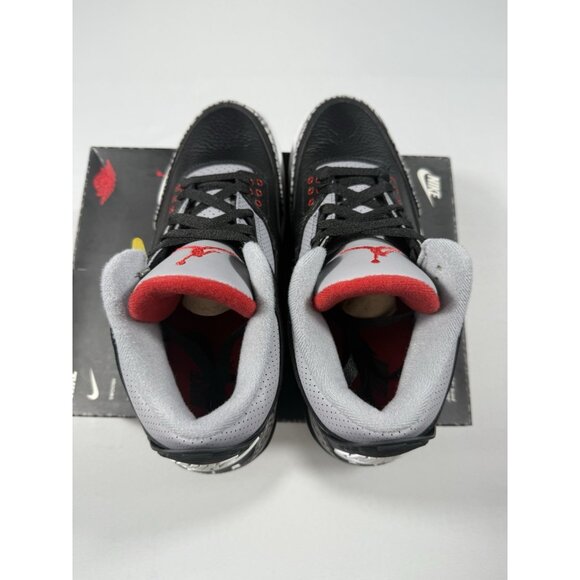 New Men’s Size 9.5 - Jordan 3 Retro OG Mid Black Cement 854262 001 main image 8